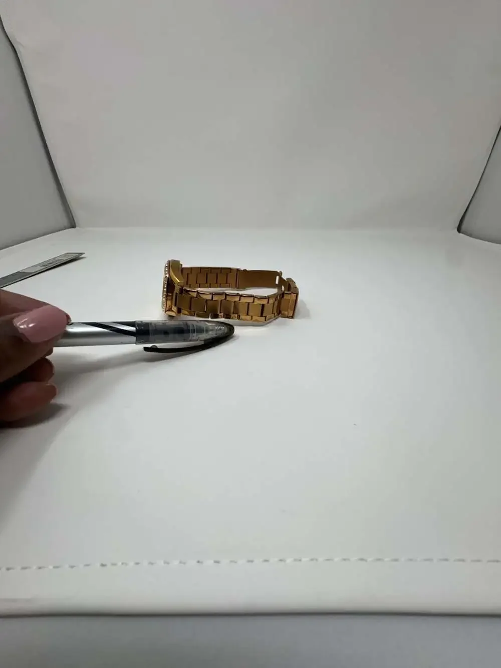 Fossil Riley Multi-Function Rose Gold-Tone Stainless Steel Watch ES2811
